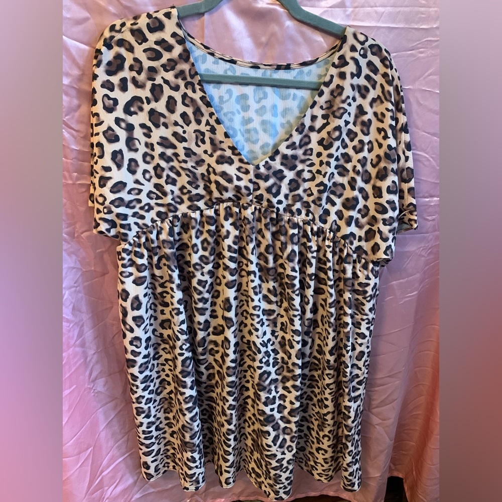 Oversized Leopard Dress from Amazon - Large, can fit smaller or bigger